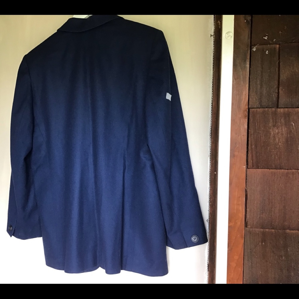 Navy Pendleton Virgin Wool Jacket - Picture 3 of 3
